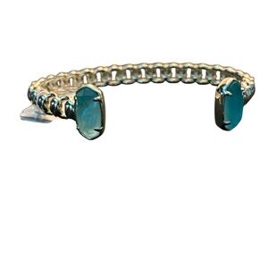 Elegant Kendra Scott Gold and Blue Bracelet